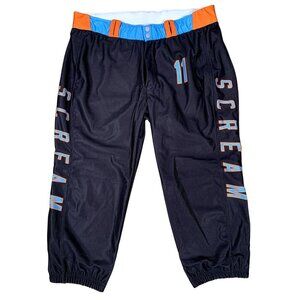 Vrobi Softball Pants Womens 40 Black "Scream"